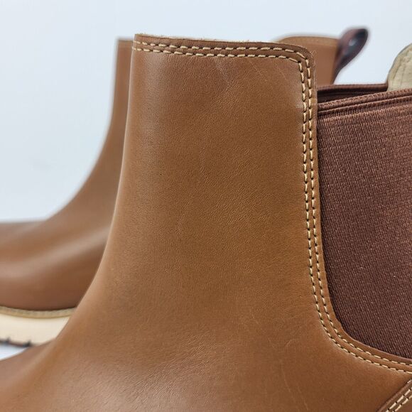 Cole Haan Zerogrand City Wedge Chelsea Boots British Tan Women’s Size 10.5 B - Picture 4 of 15